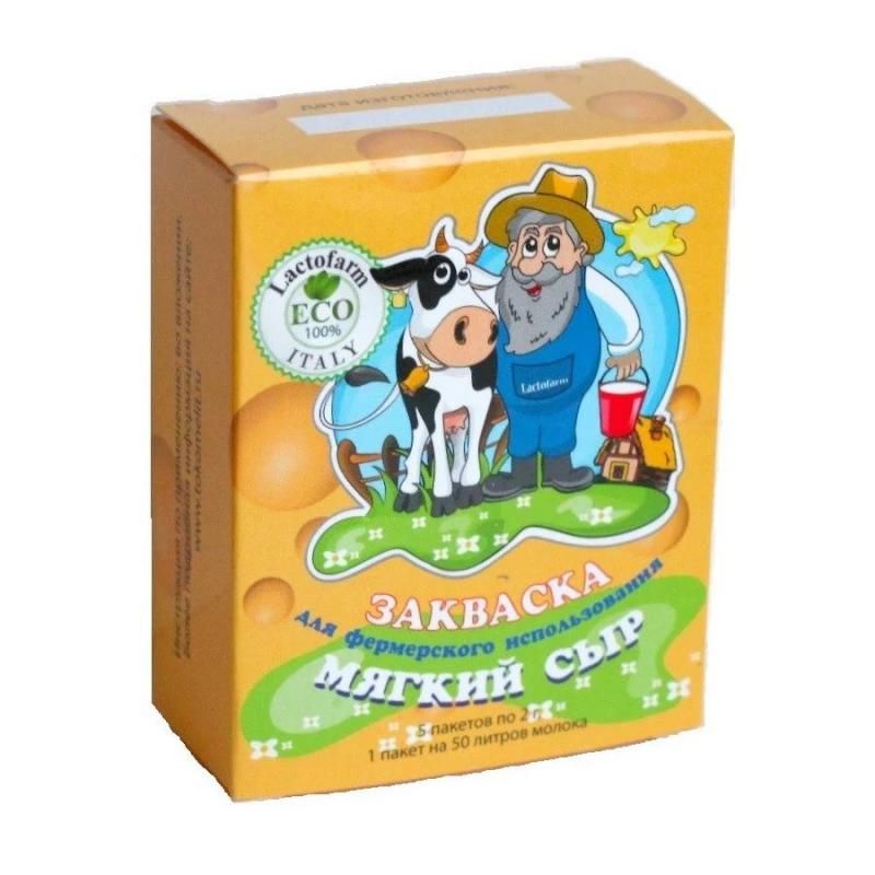 Мезофильная заквасочная культура Lactofarm ECO - Мягкий сыр